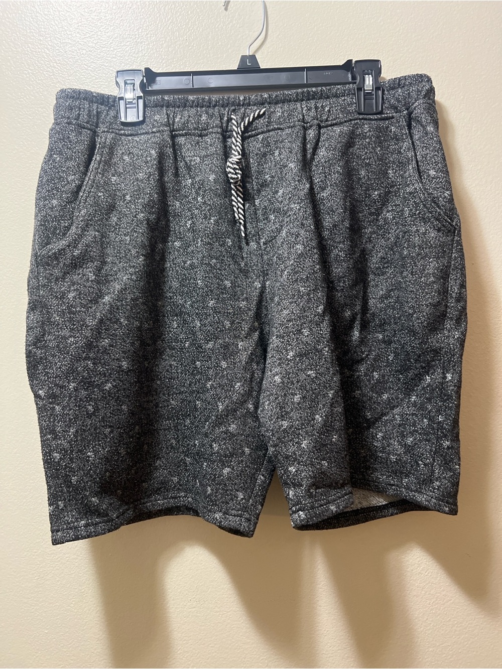 Public Record Charcoal Gray Lounge Shorts
